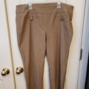 Tan slacks